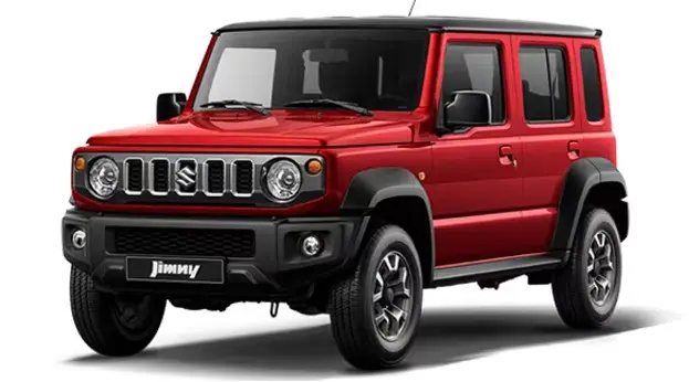Suzuki Jimny 5 P Glx Rojo