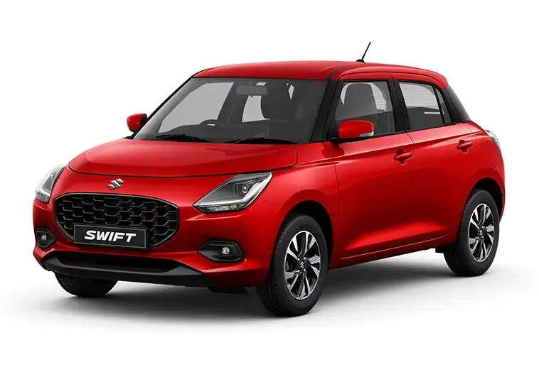 Swift Color rojo y negro